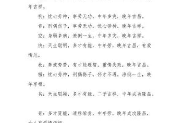 五行木字的深层寓意与应用解析