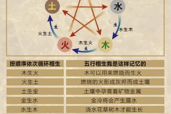 五行相生相克对照表解析与应用指南