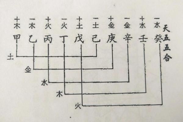 天干合化：五行之间的微妙联系