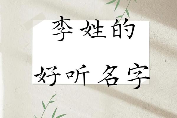 如何为李姓鸡宝宝起个既合适又有创意的名字