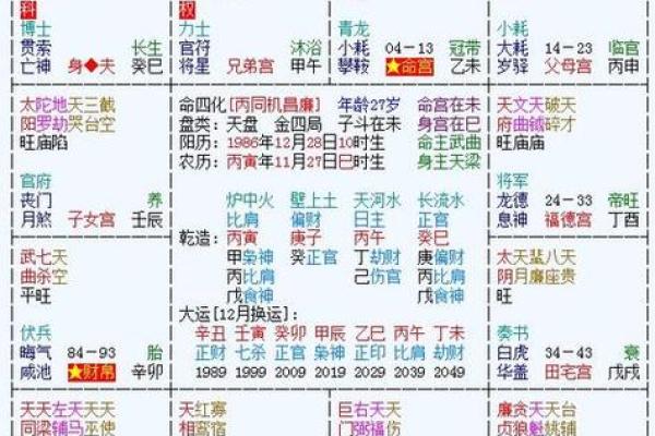 紫薇排盘解盘技巧与解析方法大全