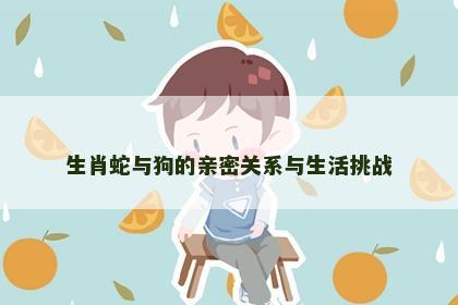 生肖蛇与狗的亲密关系与生活挑战