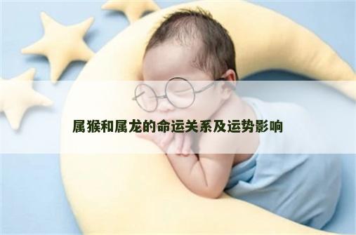 属猴和属龙的命运关系及运势影响