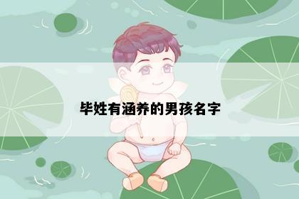 毕姓有涵养的男孩名字