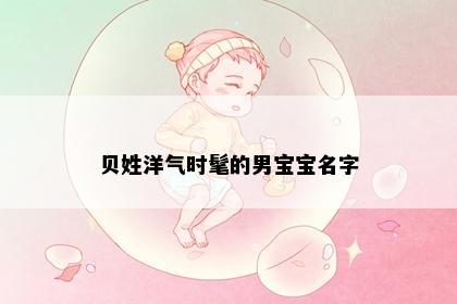 贝姓洋气时髦的男宝宝名字